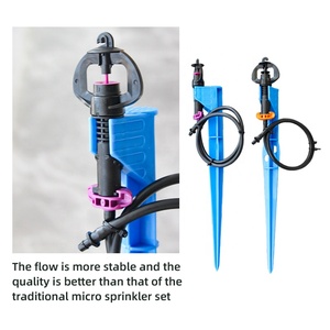 Sistema <span class=keywords><strong>de</strong></span> <span class=keywords><strong>riego</strong></span> <span class=keywords><strong>de</strong></span> plástico compensado por presión, microaspersor giratorio <span class=keywords><strong>de</strong></span> 360 grados - Product Image 6