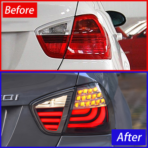 Para <span class=keywords><strong>BMW</strong></span> Serie 3 E90 320i 325i 2005-2008 montaje de luces traseras de coche LED 100W herramienta de luz de señal intermitente dinámica nuevos accesorios - Product Image 3