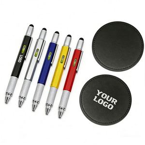 Stylos multifonctions avec logo personnalisé pour cadeaux promotionnels en gros, stylos à bille pour cadeaux d'affaires - Product Image 1