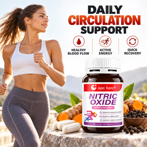 ผู้ผลิตอาหารเสริมนิตริกออกไซด์ Nutraceutical Shecome ผลิตภัณฑ์ขมิ้นช่วยการไหลเวียนโลหิตและฟื้นฟูกล้ามเนื้อ 80 แคปซูลนิตริกออกไซด์ - Product Image 3