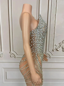 Novance Y4992 2025 nouveauté femmes moulante Mini robes de cocktail pour les fêtes d'anniversaire fantaisie dames vêtements - Product Image 3