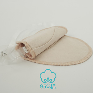 Almohadilla absorbente para el sudor de las axilas, almohadilla absorbente transpirable de algodón para mujer, ropa de oficina, tono de piel claro, talla única - Product Image 4
