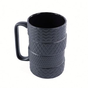 Taza de Café Promocional con Diseño de Neumático 3D, Taza de Cerámica Duradera, Reutilizable, para Viajes, Sublimable, Atractiva y Personalizada - Product Image 2