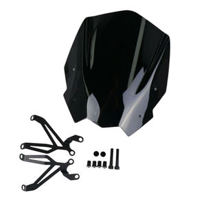 Parabrisas delantero de plástico ABS para motocicleta, parabrisas de plástico negro de alta calidad para <span class=keywords><strong>BMW</strong></span> <span class=keywords><strong>G310R</strong></span> <span class=keywords><strong>2017</strong></span> 2018 - Product Image 2