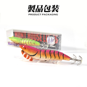 Hunthouse 115mm 20g calamar Jig <span class=keywords><strong>EGI</strong></span> señuelo cebo duro luminoso pesca de agua salada para trucha lubina carpa en Río lago Stream - Product Image 6