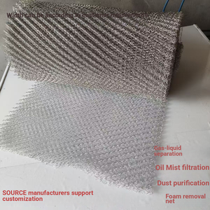 Tùy Chỉnh Thép Không Gỉ Tiểu Kim Loại Lưới Lọc New Fume Dầu Mỡ Bộ Lọc Cho Không Khí Trung Tâm Điều Hòa Phạm Vi Mui Xe Tổ Ong - Product Image 6