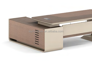 Escritorio de oficina en forma de L, mesa de oficina ejecutiva, muebles de oficina, escritorio de jefe comercial - Product Image 3