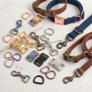 Ganchos Mosquetón Metálicos Giratorios de 10-38mm, Clips de Liberación Rápida de Alta Resistencia para Correas de Perro y Accesorios de Bolsos - Product Image 2