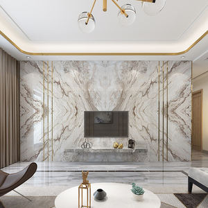 Pannello Murale per TV in <span class=keywords><strong>Marmo</strong></span> Bianco <span class=keywords><strong>Lastre</strong></span> di <span class=keywords><strong>Marmo</strong></span> Spesse - Product Image 4