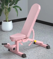 Banc d'haltères multifonctionnel réglable, banc d'entraînement pour les oiseaux volants, planche abdominale, équipement de gymnastique Commercial