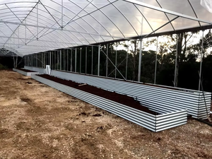 Jardinière surélevée Walson en acier galvanisé de bonne qualité, grande jardinière en acier pour l'extérieur - Product Image 3