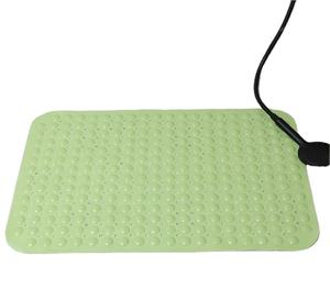 Tapis de nettoyage de message de pied antidérapant pour la salle de bain tapis de douche à séchage rapide en Silicone PVC écologique pour un usage domestique - Product Image 3