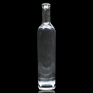 Großhandel Leere 375ml 500ml 750ml Wodka Klare Glasflasche für Whiskey Likör Wein - Product Image 2