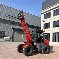 2 Ton Front Wheel Loader Yuchai Mesin 60KW Kapasitas Bucket 1.0m