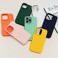 Coques de téléphone en silicone en gros pour Apple iPhone 11 12 13 14 15 Pro Max Mini 7 8 6s Plus X Xs Max 5 – Étui antichoc