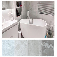 Panneau mural d'entertainment en PVC, style moderne, design doré, imperméable, ignifuge, matériau plastique PVC, feuille de marbre UV