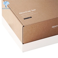 Boîtes d'expédition kraft uniques imprimées personnalisées en gros Boîte en carton ondulé de production