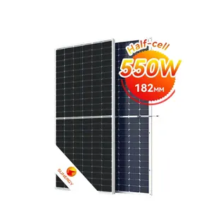 SUNERGY Painel solar pv módulo 550watt painel solar para sistema solar 500W sistemas de energia solar