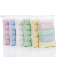 Ensemble de langes pour bébé nouveau-né personnalisables en coton biologique 2-6 couches, couverture en mousseline 600TC absorbante