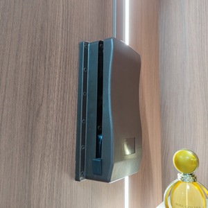 Ventes chaudes : Support mural en aluminium à un seul niveau, à fermeture douce, avec rail de suspension pour vêtements, gain de place - Product Image 2