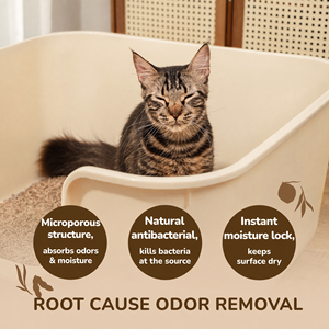 Arena para Gatos Elegante de Fibra de Coco, Arena Natural Suave para Gatos con Material Ecológico para el Cuidado Premium de Gatos - Product Image 2
