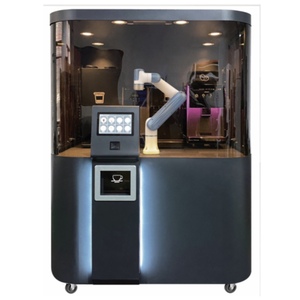 YHY Automated <strong>Robot</strong> Cafe Widely Used In Shopping Malls Hotels With Motor Gearbox Components For Restaurants Retail Industries - Product Image 2