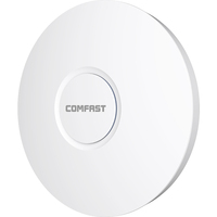 Punto de Acceso Inalámbrico Comfast Wifi6 3000Mbps al Mejor Precio, Punto de Acceso de Techo con PoE de 48V para Cobertura Completa en Interiores