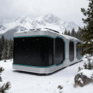 쉬운 설치 모바일 하우스 현대 조립식 하우스 럭셔리 모듈러 호텔 - Product Image 1