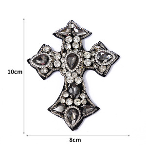 Parches de lentejuelas de lujo, apliques de cuentas de estrellas de mar, cuentas de tela de costura, sombrero de mariposa con diamantes de imitación, aplicación; <span class=keywords><strong>Ique</strong></span> - Product Image 4