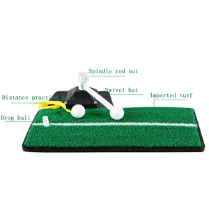 Tapis d'entraînement de <span class=keywords><strong>golf</strong></span> Caiton avec logo personnalisé, tapis d'entraînement de swing pour l'intérieur et l'extérieur, tapis de frappe pour la pratique, équipement d'entraînement de <span class=keywords><strong>golf</strong></span> - Product Image 5