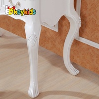 Coiffeuse en bois avec miroir et tabouret W08H017, vente en gros, économique
