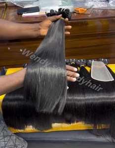 <span class=keywords><strong>Cheveux</strong></span> humains bruts vietnamiens de haute qualité, sans perte de <span class=keywords><strong>cheveux</strong></span>, <span class=keywords><strong>cheveux</strong></span> indiens <span class=keywords><strong>bouclés</strong></span> bruts, ondulations profondes naturelles, produits en gros en vrac - Product Image 5