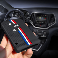 Porte-clés pour Renault Scenic Clio Logan Megane 2 3 Koleos, étui pour clé de voiture à 3 boutons