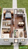 Maison conteneur modulaire préfabriquée mobile pliable de style ferme, 20 pieds, temporaire, avec garantie de 5 ans