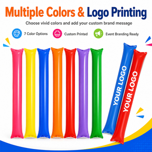 Bâtons gonflables personnalisés imprimés en couleur, Thundersticks pour l'interaction en stade, articles promotionnels pour événements sportifs - Product Image 4