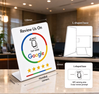 Support de révision NFC multilingue (allemand, français, espagnol) en PVC NFC215 – Support de révision par simple pression pour entreprises