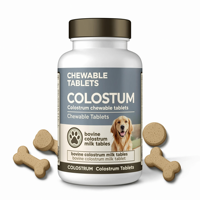 Comprimés de colostrum bovin à croquer pour la santé immunitaire et intestinale, et le soutien à la récupération après l'exercice physique