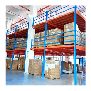 Dongjian tùy chỉnh công nghiệp thép mezzanines tải nặng Công suất kho lưu trữ lửng hệ thống hàng hóa thiết bị lưu trữ - Product Image 1