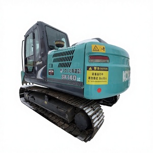 Excavatrice sur chenilles Kobelco SK140D d'occasion, 20 tonnes, à bras de rotation zéro, modèle 2023, excellent état, pompe hydraulique d'origine, moteur Hino - Product Image 1