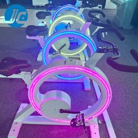 Proyección interactiva AR, bicicleta estática, bicicleta estática dinámica, proyector de vídeo para Fitness y entretenimiento