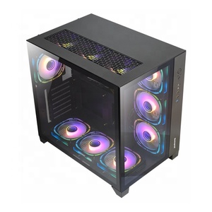 RGB Backlit Phong Cách Pc Gamer Towers Nhôm Tùy Chỉnh Máy Tính Chơi Game Trường Hợp - Product Image 4