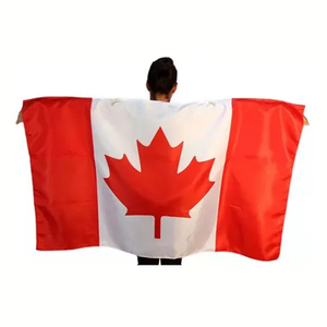 Drapeaux nationaux personnalisés en gros pour tous les pays : Amérique, Canada, Mexique – Drapeaux de corps pour fans de football, 100 % polyester imprimé - Product Image 3