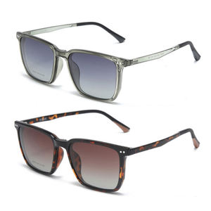 클래식 스타일의 맞춤형 로고 클립 온 자석 선글라스 패션 광학 안경 인쇄 케이스 클래식 선글라스 맞춤형 로고 - Product Image 5