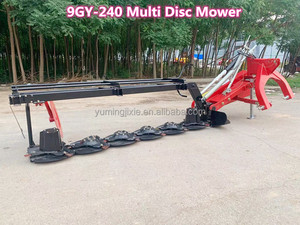 Cortadora de Césped de 6 Discos Mejorada, Altamente Popular, con Cuchillas Múltiples Giratorias, Suspensión de 3 Puntos, Tracción y Alta Productividad - Product Image 3