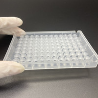 Support OEM personnalisable matériel de la plaque d'élution du fond conique 96-Well Square V 0.5ml PP