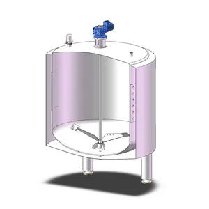 Liquid/oil/wine/beer/honey/syrup/cream 3000 liter mixing tank