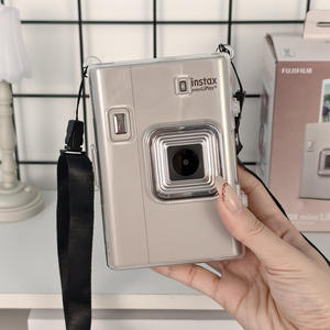 Étui de protection transparent avec dragonne, sac rigide en plastique, accessoire pour appareil photo instantané <span class=keywords><strong>Fujifilm</strong></span> <span class=keywords><strong>Instax</strong></span> <span class=keywords><strong>Mini</strong></span> <span class=keywords><strong>Liplay</strong></span> Plus - Product Image 4