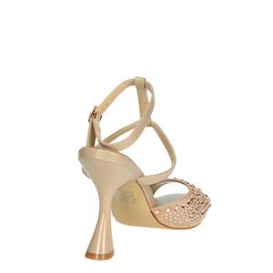 Sandalias de Tacón para Mujer Ferre F-174, Negras, de Charol, con Correa en el Tobillo, para Bodas y Fiestas - Product Image 3
