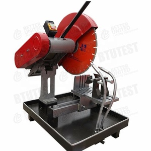 Machine à découper le rocher et le béton à double lame, conforme à la norme EN 12390-2, avec fixation de type chenille pour coupes parallèles, lames - Product Image 3