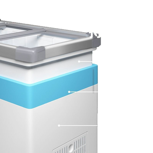 <span class=keywords><strong>Congelatore</strong></span> Commerciale Compatto con Ampio Spazio Interno, <span class=keywords><strong>Congelatore</strong></span> a Isola, Vetrina Espositiva per Gelati, per Ristrutturazione Supermercati - Product Image 6